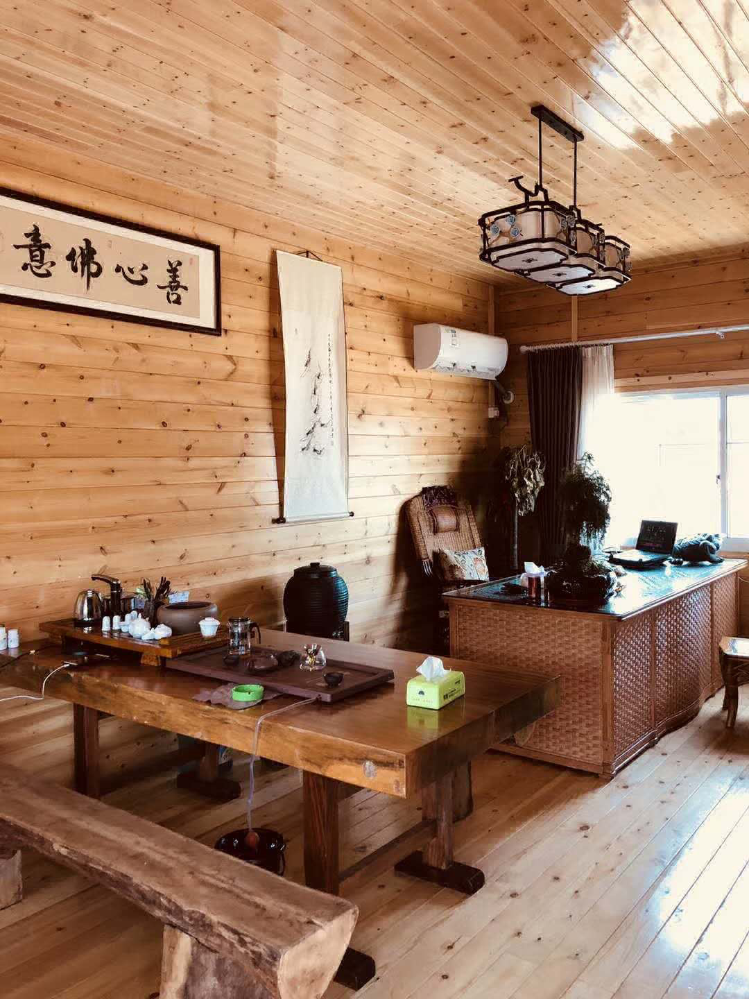 木屋內景圖